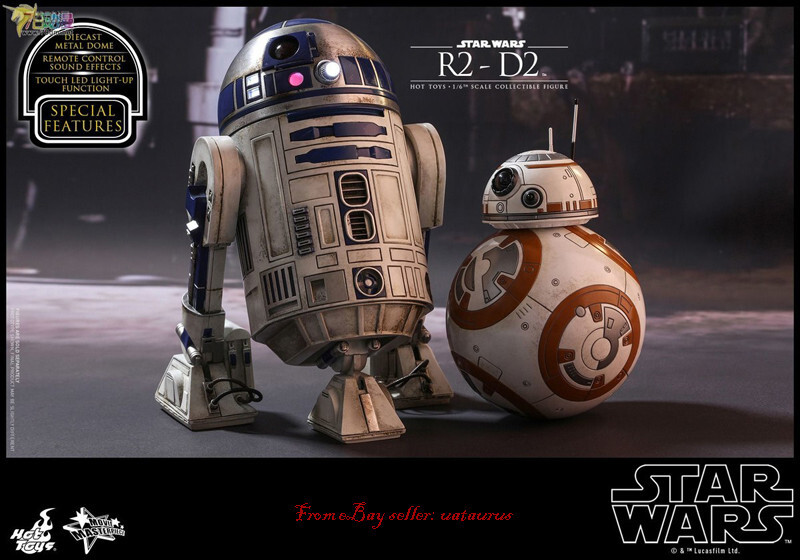 Perfect Hot Toys 1/6 Mms408 Star Wars: The Force Awakens R2-D2 In