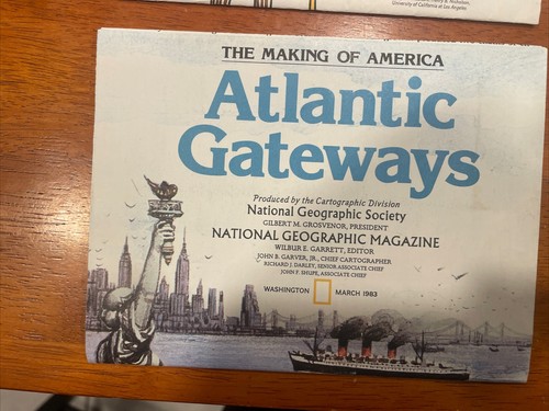Lot Of 15 Maps FromNATIONAL GEOGRAPHIC Insert Series Illustrations - 第 5/18 張圖片