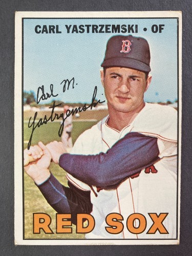1967 Topps #355 Carl Yastrzemski (Boston Red Sox) HOF!