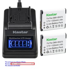 Kastar Battery LCD Quick Charger for Pentax D-LI88 Pentax Optio W90 Optio WS80