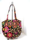 Vera Bradley Suzani Retired Villager Tote Handbag Purse 14" x 11" x 4"