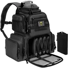TIDEWE Tactical Range Backpack Bag for Gun and Ammo with Pistol Case