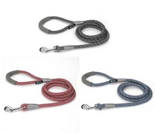 Reflective Rope Dog Lead Padded Handle Night Visible 6 Foot Strong Durable Clasp