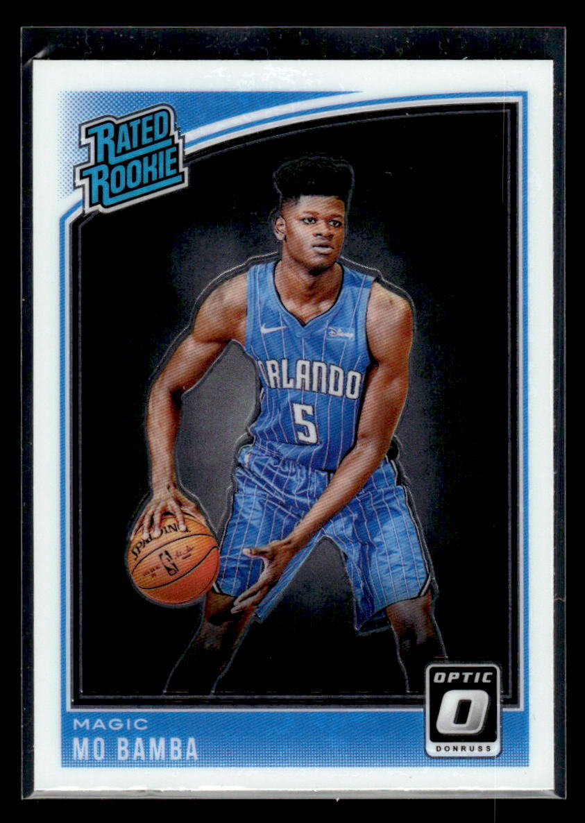 2018 Donruss Optic #160 Mo Bamba Rated Rookie  Orlando Magic