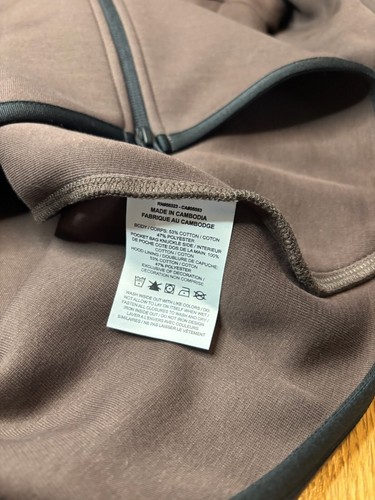 Nike Tech Fleece Hoodie Pants Full Set Brown Mens L Top/M Pants NWT -HV0949-237 - Picture 4 of 7