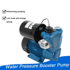 Electric Self Priming Water Pressure Booster Pump Automatic Boost Water Pressure