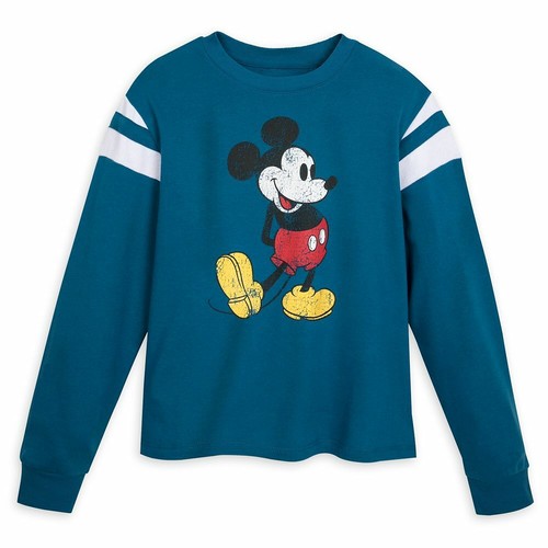 Mickey Mouse Semi-Cropped Pullover Top 