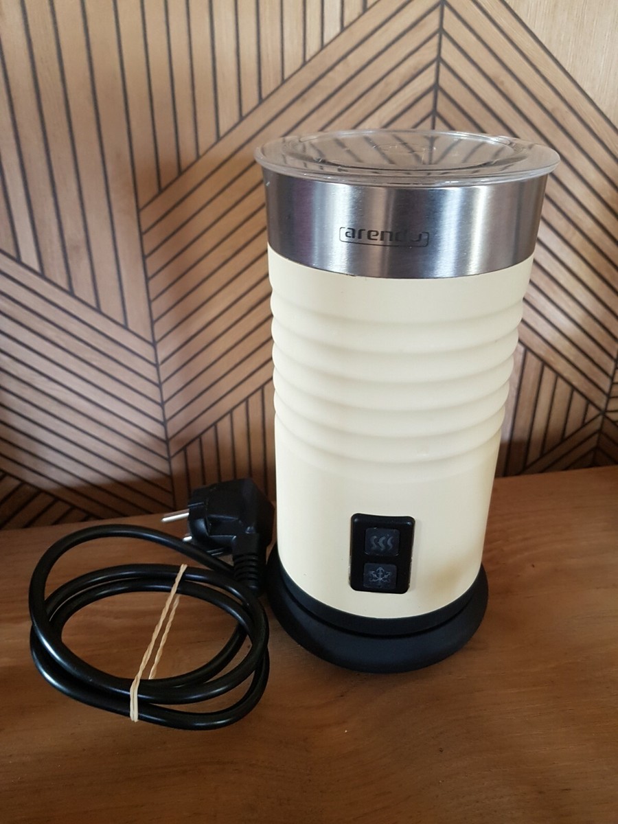 Mousseur à Lait Électrique,Mousseur à Lait Manuel En Acier Inoxydable