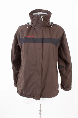 MAMMUT Damen DRY tech Jacke Funktionsjacke wind- und wasserdicht Gr. L  Braun