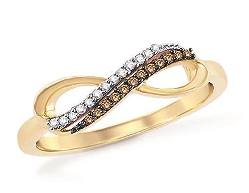 10k gold 2024 infinity ring