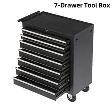 Tool Chests 7-Drawer Rolling Tool Storage Cabinet Box Multifunctional Tool Cart