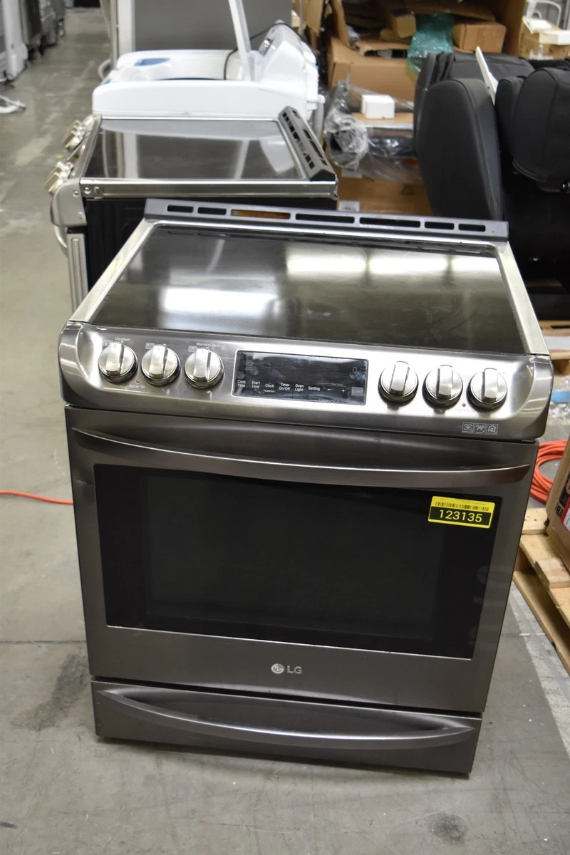 Lg electric stove black cheap stainless