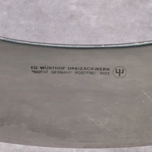 Wusthof 7" Mezzaluna Hierbas Picadoras Cuchillo Mecedor Media Luna 4731 18 cm Foto 2 de 4