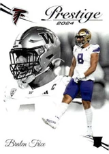 BRALEN TRICE RC 2024 Panini Prestige #336 ROOKIE NFL Falcons  ID:117533