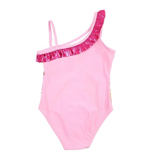 Girls' Swimsuit Princess, Paw Patrol, Peppa Pig, Unicorn. Pink Color. C - Picture 4 of 30