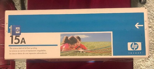 Cartuccia stampante inchiostro LaserJet HP 15A nero nuova sigillata C7115A 1000 1005 1200 3300 - Foto 2 di 7