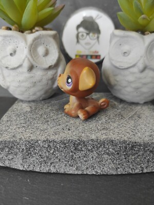 Figurine My Littlest Pet Shop (LPS) Chien Carlin #1312 - Occasion