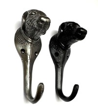 Vintage Cast Iron Dog Coat Hook - Rustic Wall Hook for Home Decor, Hangers etc