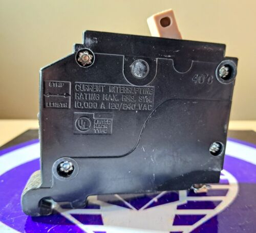 INTERRUPTOR DE CIRCUITO UND LAB INC YF-6824 1 POLO 120/240 V.A.C. 15 AMP - Imagen 3 de 3