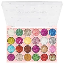 evpct 24 Colors Glitter Sparkle Eyeshadow Makeup Palette Pallets For Women,