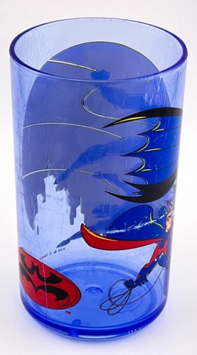 (1) ea -Zak Designs Batman 4 oz Kids Plastic Drinking Glasses - Picture 5 of 9