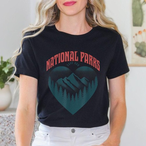 Save Our National Parks Protect Our National Park Unisex T-Shirt - Picture 24 of 40