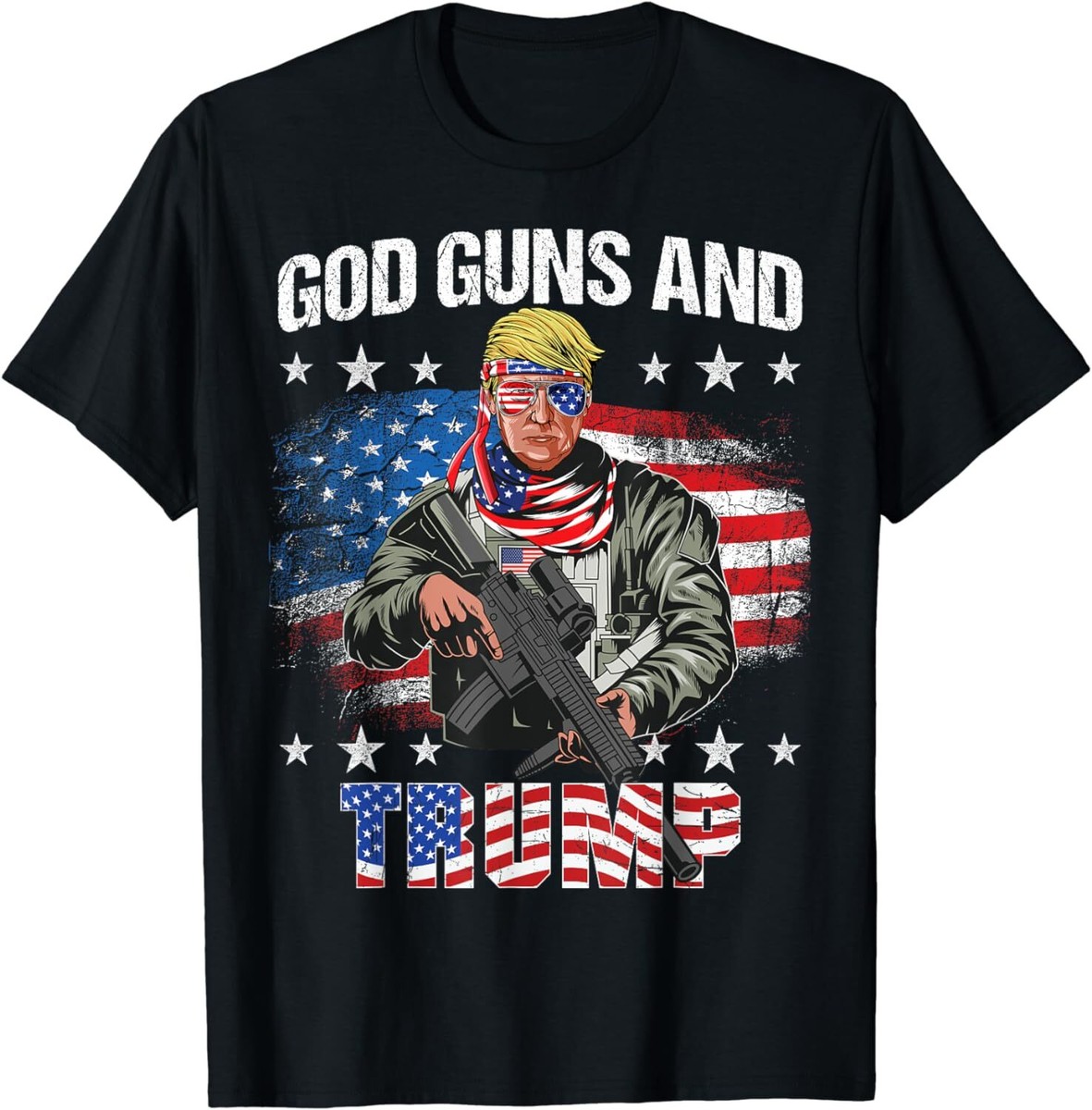 God Guns And Trump 2nd Amendment T-Shirt God Guns And Trump 2nd Amendment T-Shirt