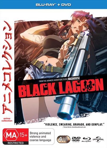 Black Lagoon - 1st Series 1 (2006, Blu ray, RgABC) 12 eps, Rei Hiroe, Katabuchi.