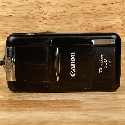 Canon PowerShot S50 Black 5.0 MP 1.8