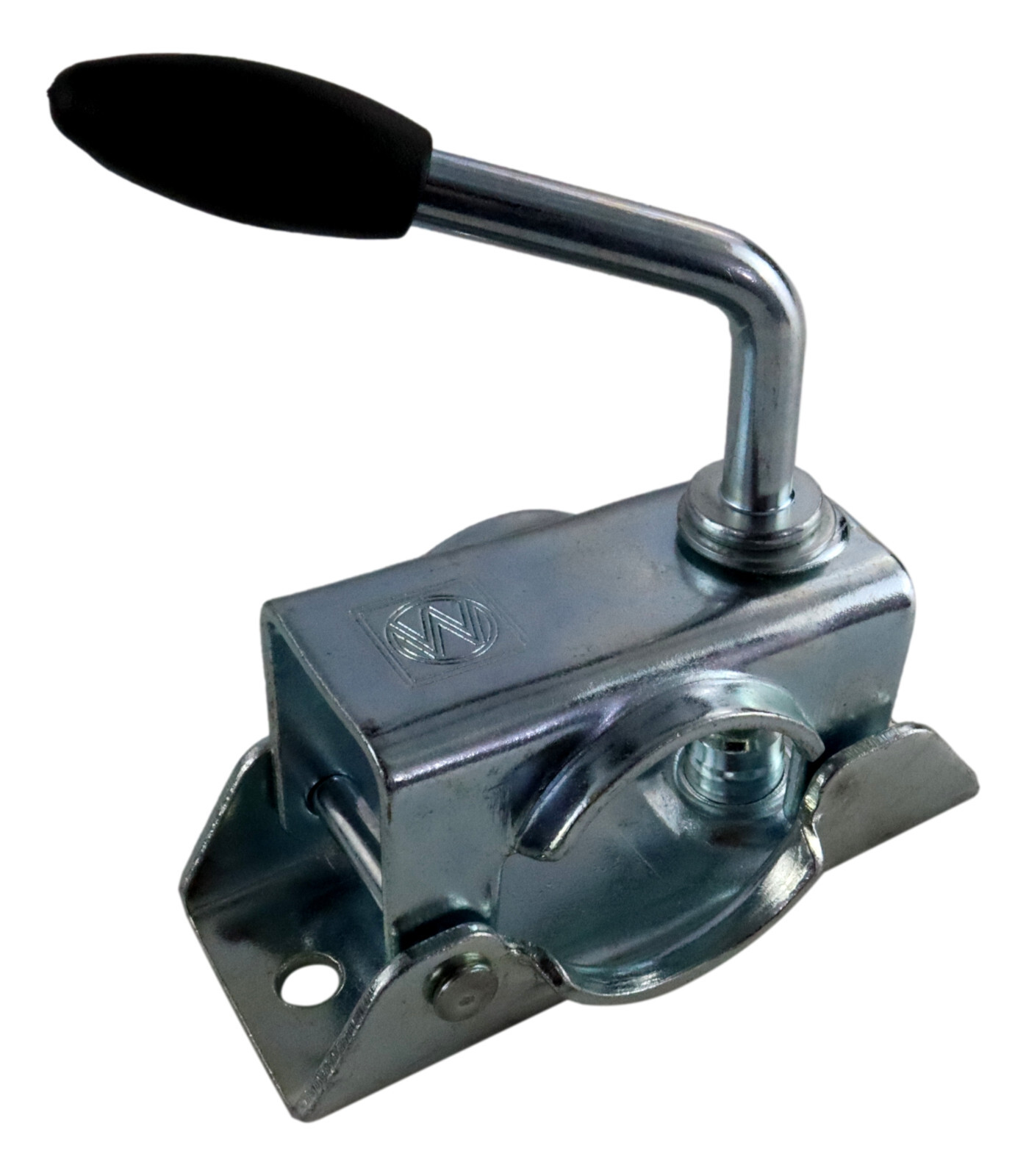 Anhänger Stützrad + Winterhoff Klemmschelle Bugrad 48mm 150kg PVC Rad ...