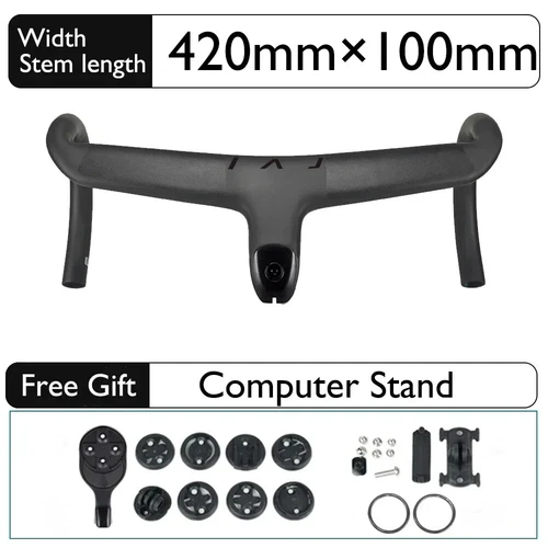 Carbon Full Internal Cable Routing Road Bike Integrated Cockpit Di2 Handlebar - Picture 25 of 43