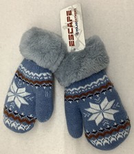 New Polar Extreme Kids' Snowflake Print Mittens