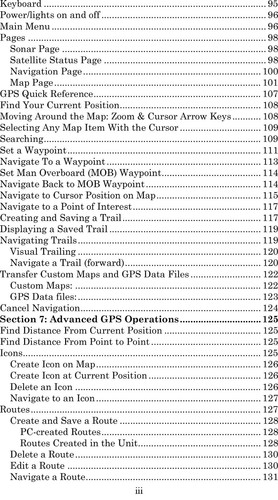 Lowrance LCX-20c Fish Finder Sonar GPS OWNER'S OPERATION MANUAL - Picture 5 of 7