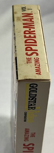 VHS The Amazing Spider-Man Vol. 1 1991 Marvel Goldstar Collectors Edition - Picture 4 of 11