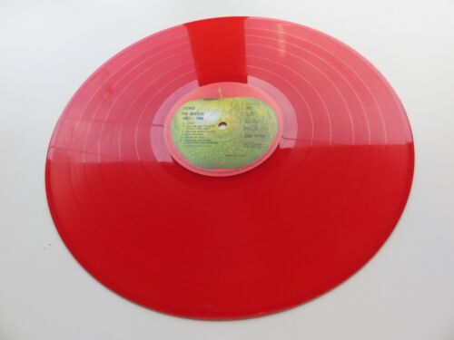 THE BEATLES 1962 - 1966 U.K. 1978 RED VINYL PRESSING EXCELLENT - Picture 10 of 12