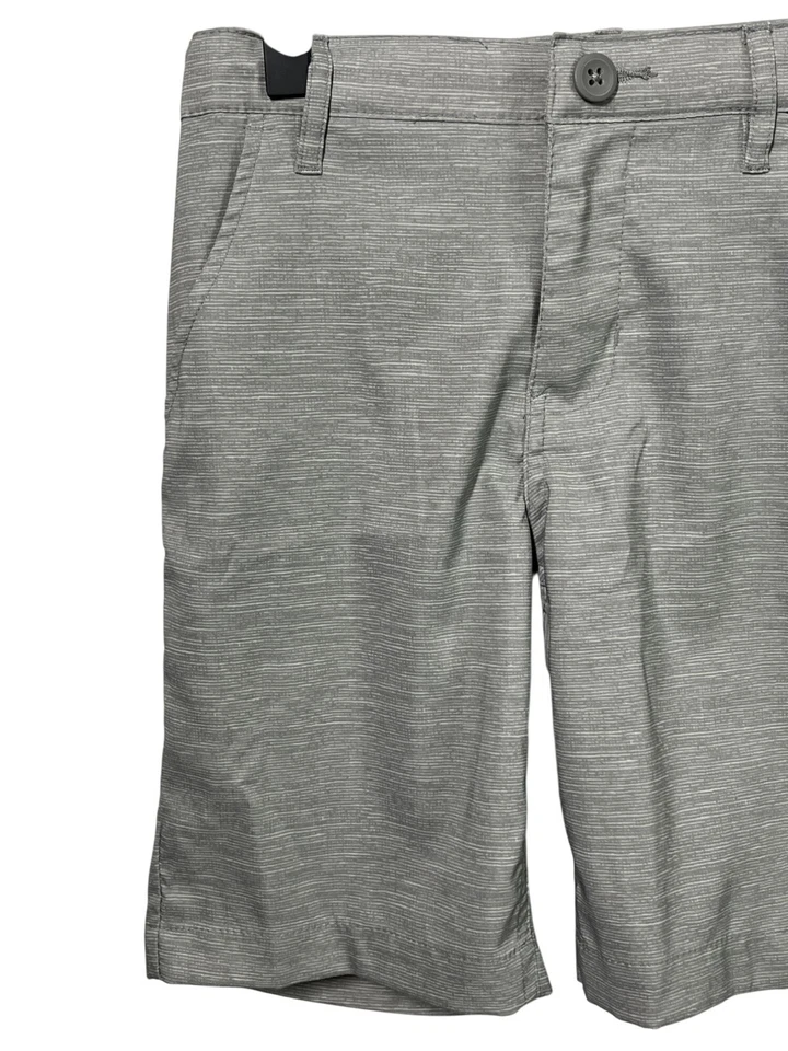 Old Navy Shorts Boys Sz 6 Kids Tech Activewear Chinos Gray Summer Casual Youth - Image 2 of 4
