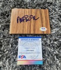 Magic Johnson Signed Floorboard Los Angeles Lakers Autograph PSA/DNA