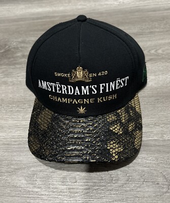 cayler and sons Amsterdams Finest 420 Kush SnapBack cap