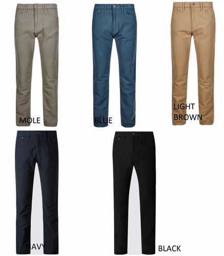 EX M\u0026S Mens Moleskin Straight Leg 