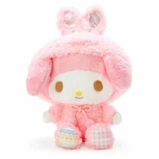 Sanrio My Melody Rabbit Stuffed Toy ( Easter ) Pastel Color Cutie Doll Plush