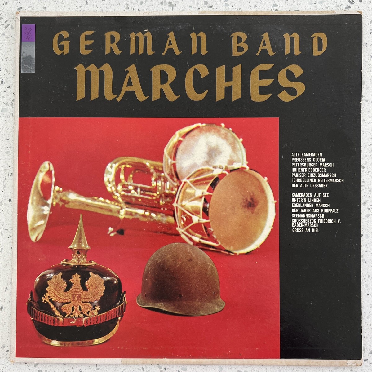 トランペット MUSICA AUSTRIA Nord Deutsches March Band, Heinz Bartels – German Band