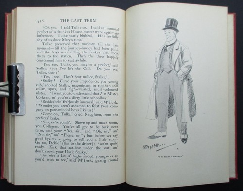 1929 1ST ED RUDYARD KIPLING THE COMPLETE STALKY & CO ILLUSTRATED GILT DECORATED - Picture 21 of 24