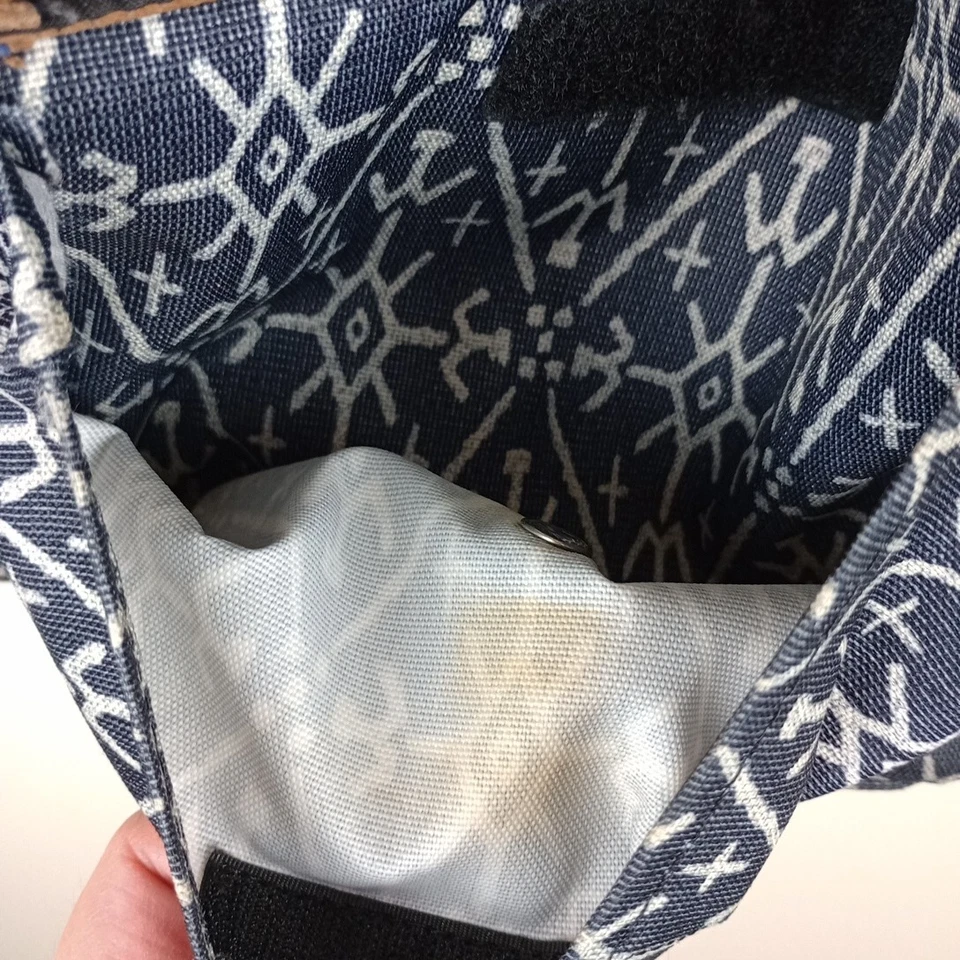 Mochila ROXY Caribeña Imitación Gamuza Borde Bolso para Libros Patrón Azteca Foto 4 de 4