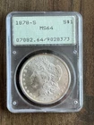 New Listing1878-S PCGS MS64 OGH Rattler Holder Morgan Silver Dollar