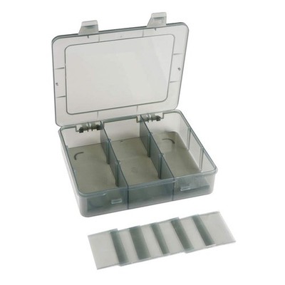 Vidifor 9 Grids Art Craft Supply Organizer 9 1 Pack, Translucent grey 