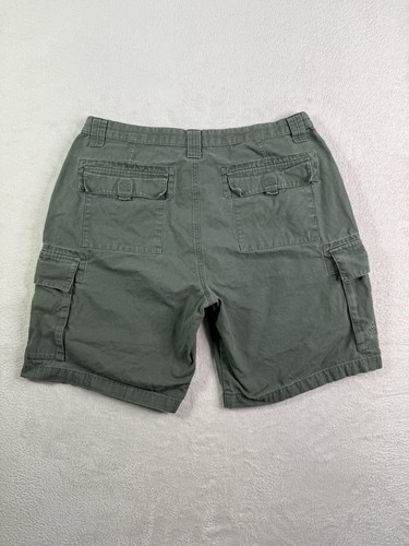 Boy Scouts of America Shorts 38 (fit 36) Green Uniform Cargo Fishing Hiking - Picture 9 of 10