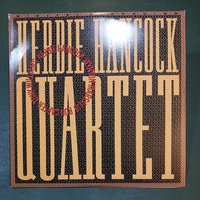 HERBIE HANCOCK QUARTET - 1982  2xLP Columbia C2 38275 1st Press W.Marsalis VG+