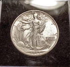 High-grade 1942-D Walking Liberty Half Dollar