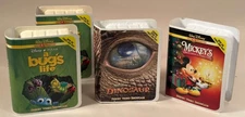 Movie Souvenir Toy Lot: Dinosaurs, Bugs Life, Mickey’s Once Upon A Christmas