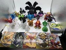 Bakugan Battle Brawlers Mixed Lot Figures, Cards, Game Pieces !!